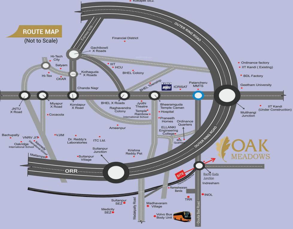 Images for Location Plan of Sri Thirumala Oak Meadows