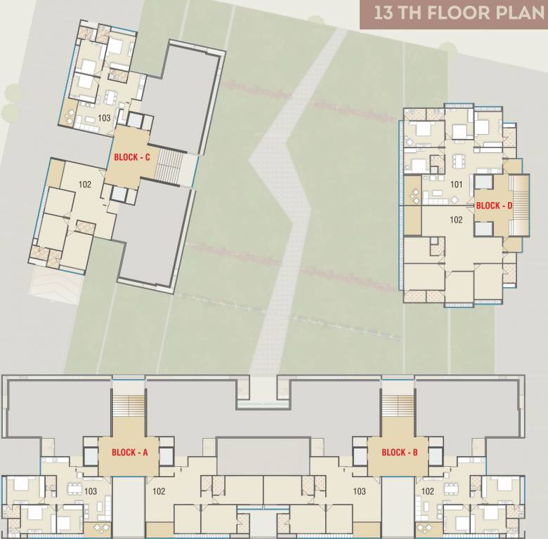  atishay shivalay ii Block A Cluster Plan