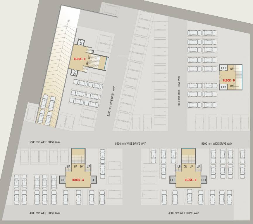  atishay shivalay ii Block A Cluster Plan