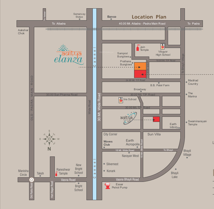 Images for Location Plan of Aditya Marvel