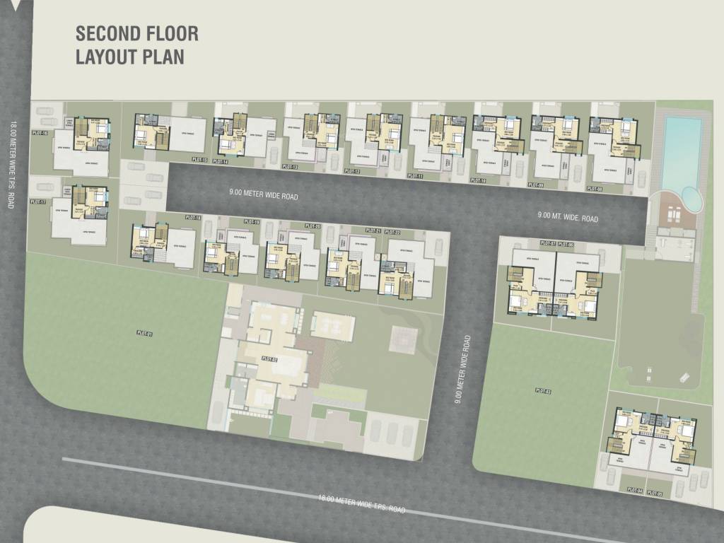  pancham luxuria Layout Plan
