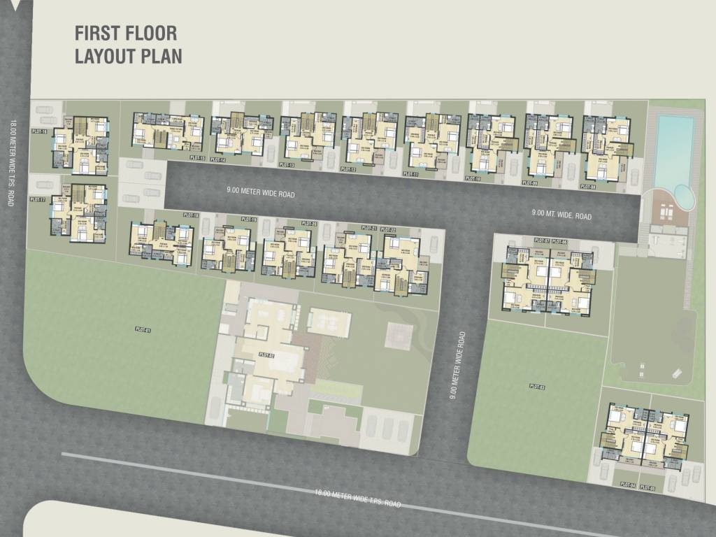 pancham luxuria Layout Plan