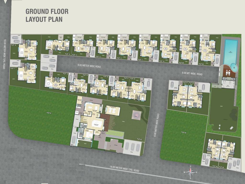  pancham luxuria Layout Plan