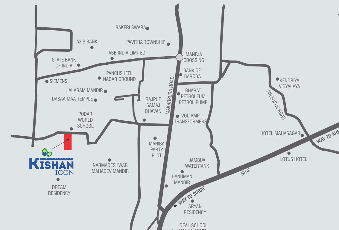  kishan icon Location Plan