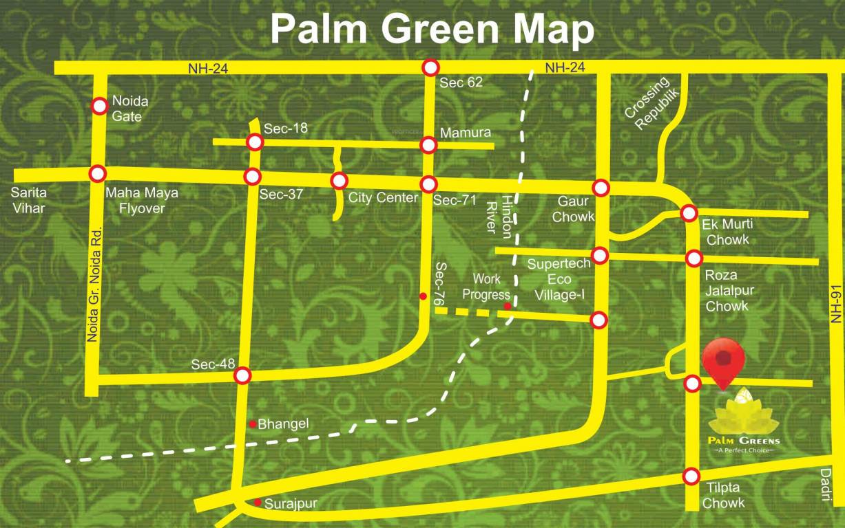 Images for Location Plan of Lucky Palm Green Villas