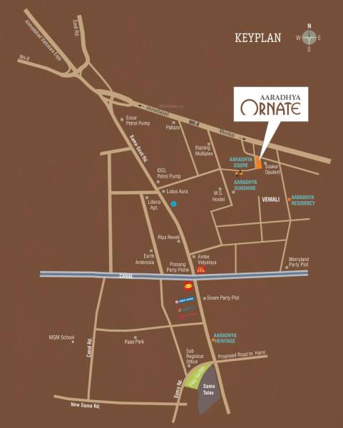 Location Plan ornate Location Plan