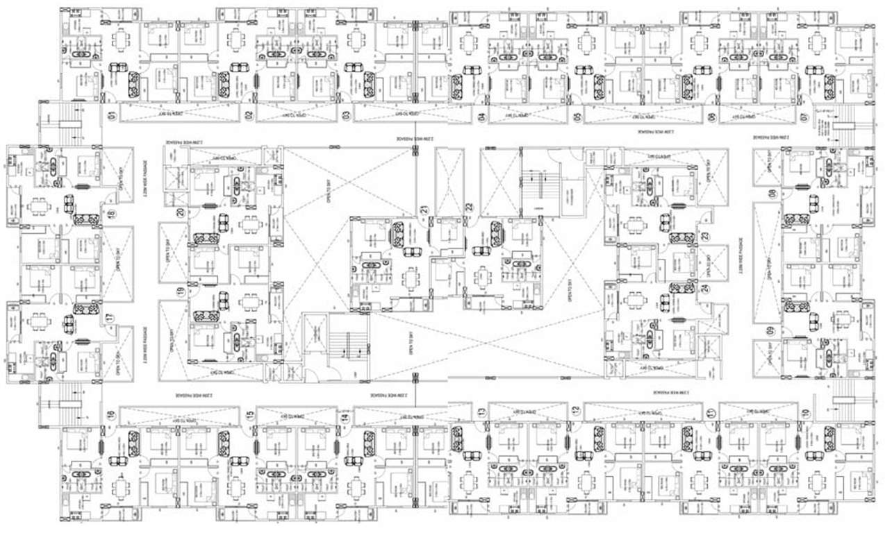  oxygen Oxygen Cluster Plan For Typical Floor