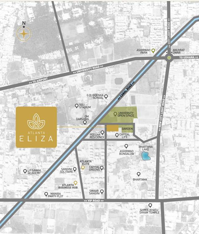  atlanta eliza Location Plan