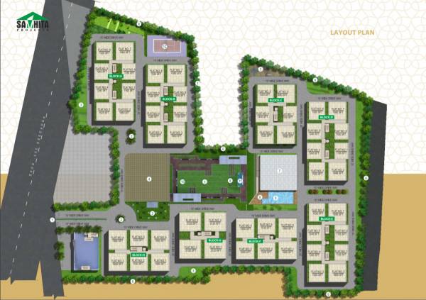 Layout Plan splendid-homes Layout Plan