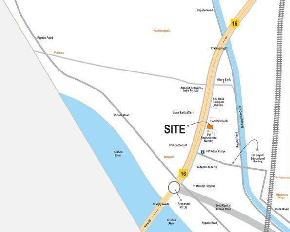  bhuana vijayam Location Plan