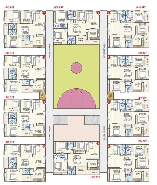  vaisakhi west winds Fifth Block Cluster Plan