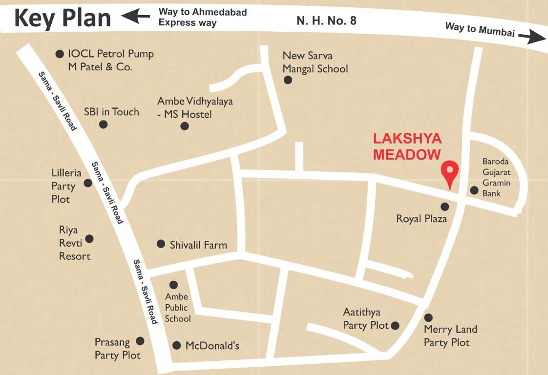 Images for Location Plan of Shreenathji Lakshya Meadow