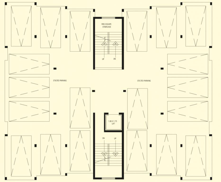  vasudev vihar Tower A Cluster Plan