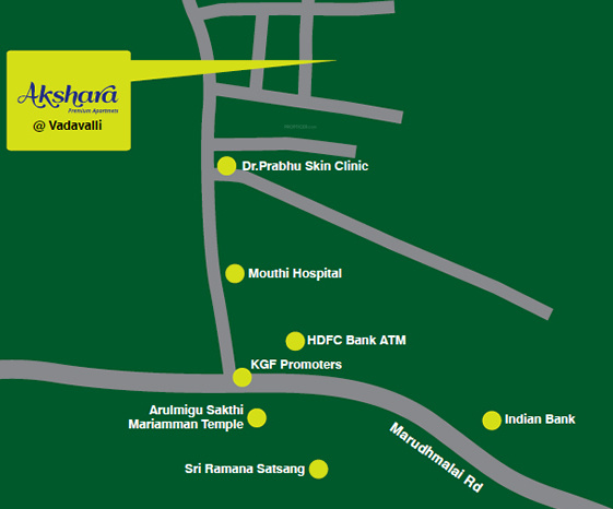 akshara Location Plan