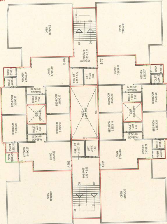 Images for Cluster Plan of Arunoday Narayanam