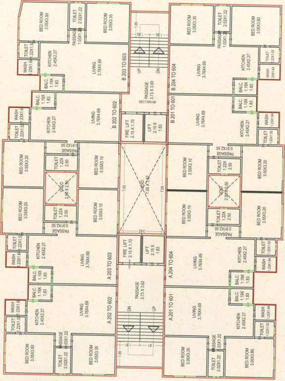Images for Cluster Plan of Arunoday Narayanam