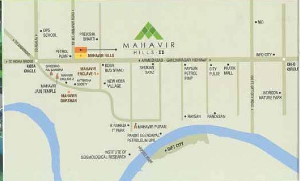 Images for Location Plan of Veer Mahavir Hills 2