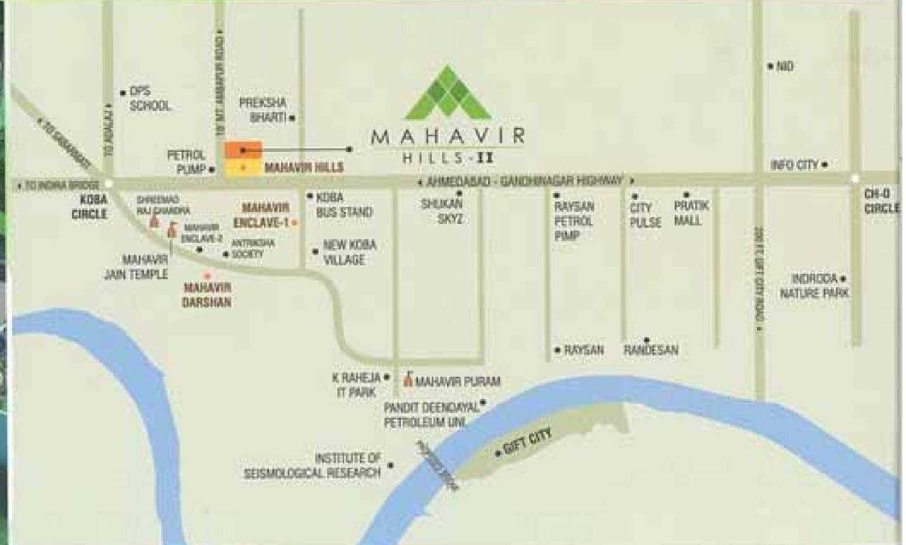 Images for Location Plan of Veer Mahavir Hills 2