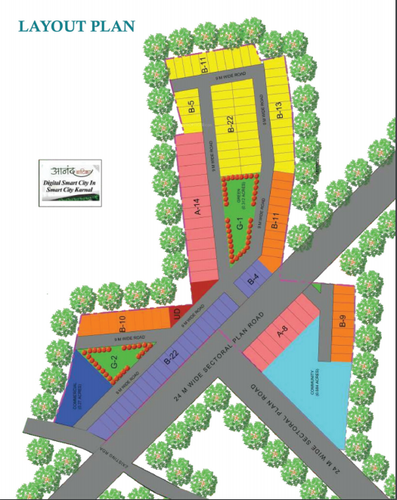 Layout Plan anand-vatika Layout Plan