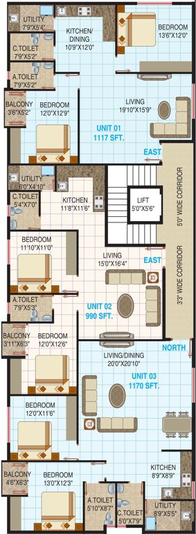 Images for Cluster Plan of Kushi K G Serenity