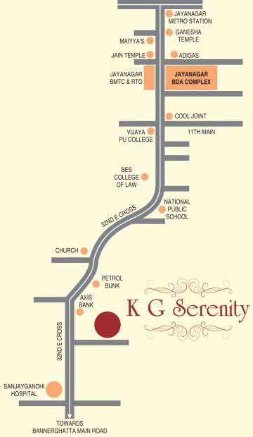 Images for Location Plan of Kushi K G Serenity
