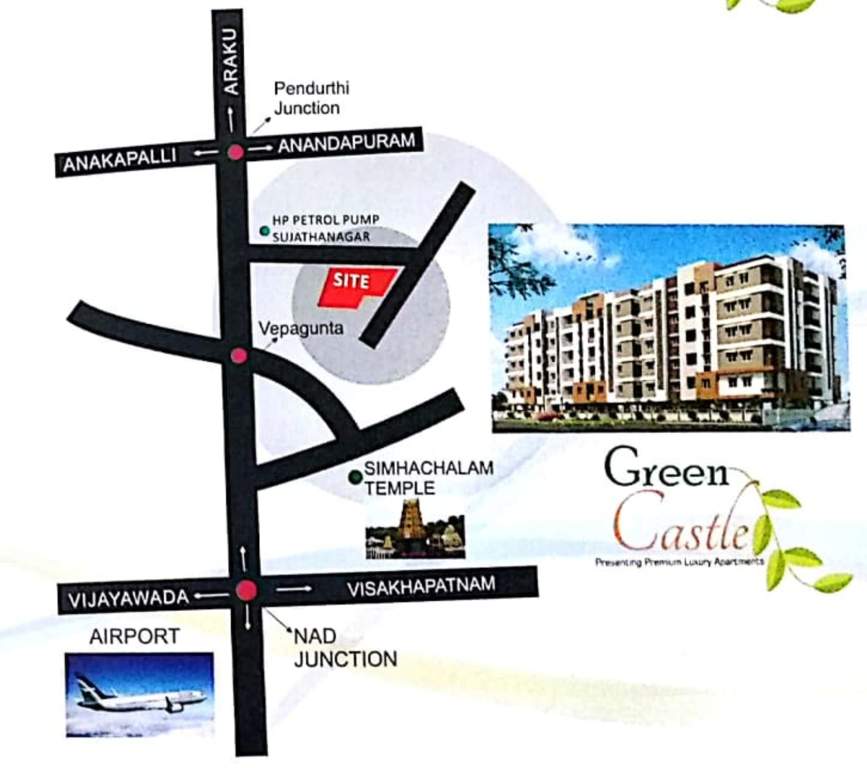  green castle Location Plan