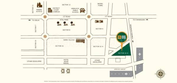  smart-homes-karnal Location Plan