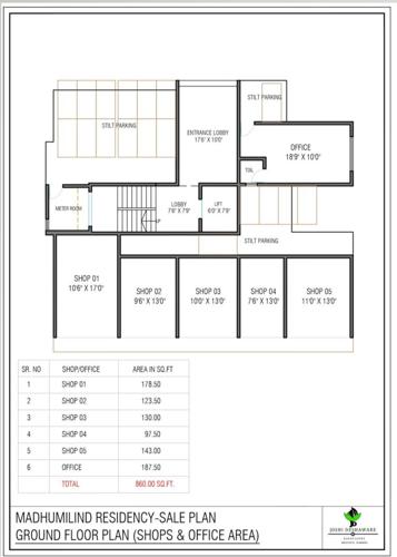  madhu-milind-residency Madhu Milind Residency Cluster Plan