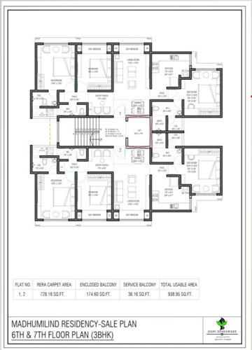  madhu-milind-residency Madhu Milind Residency Cluster Plan