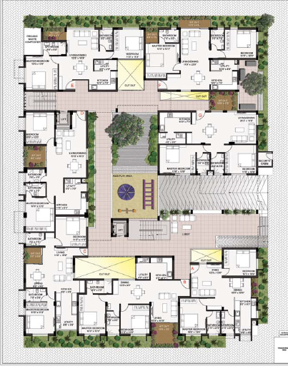 courtyard Cluster Plan