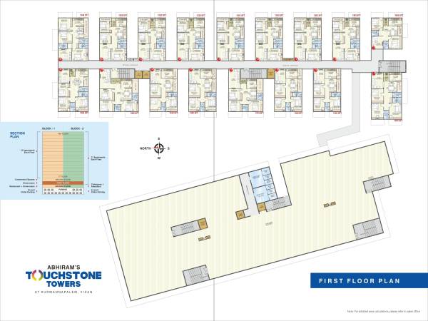 Cluster Plan for 1st Floor touchstone-towers Cluster Plan for 1st Floor