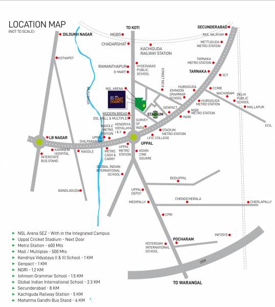  east-county Location Plan