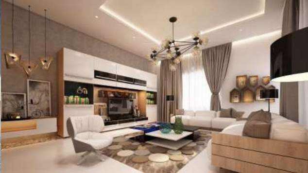 orchids villa phase 1 Living Area