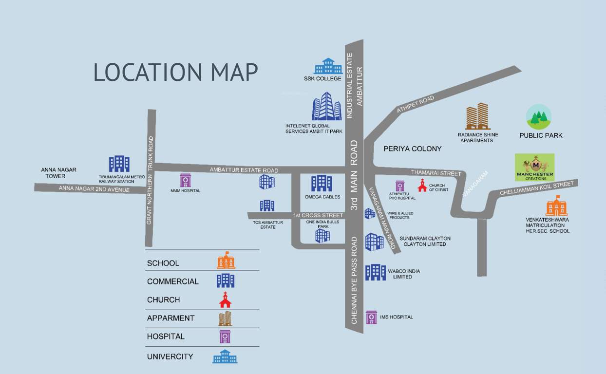 Images for Location Plan of Creations Manchester