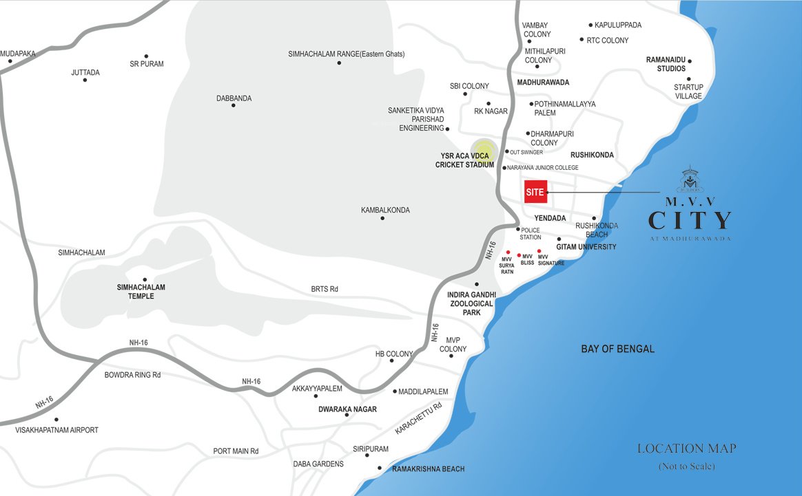  city phase i Location Plan