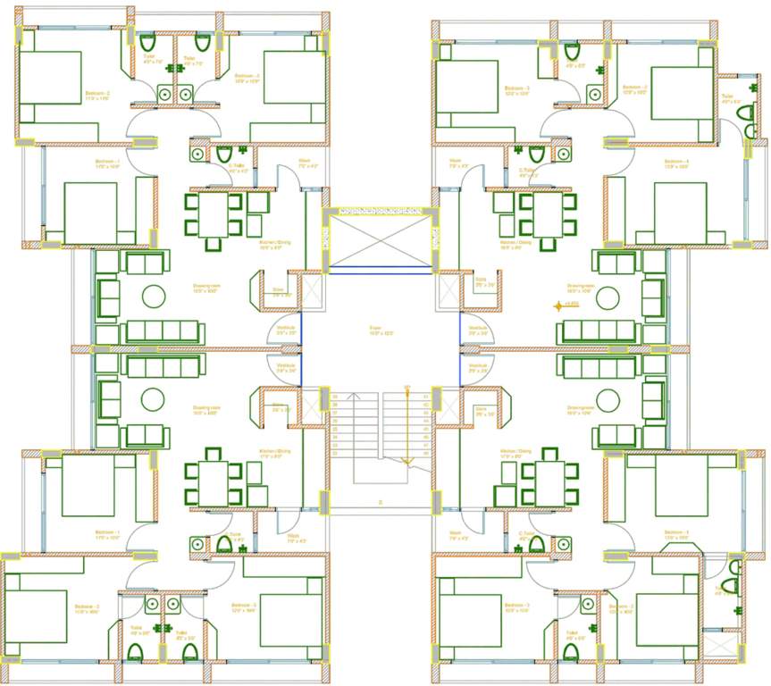 Images for Cluster Plan of Rivya Hem Elegance