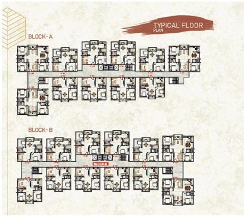  premlatha-grandeur INFOCITY PREMLATHA GRANDEUR-BLOCK A Cluster Plan