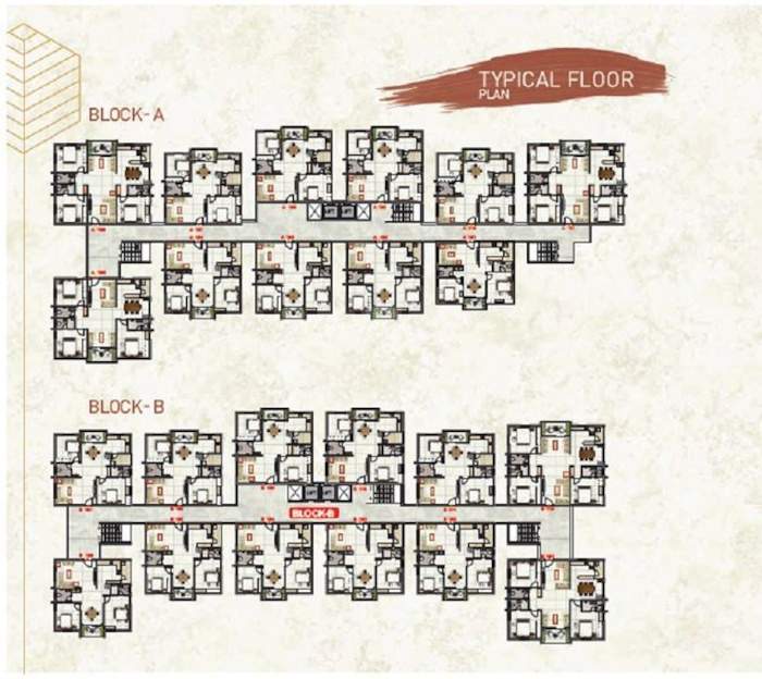  premlatha grandeur INFOCITY PREMLATHA GRANDEUR BLOCK A Cluster Plan