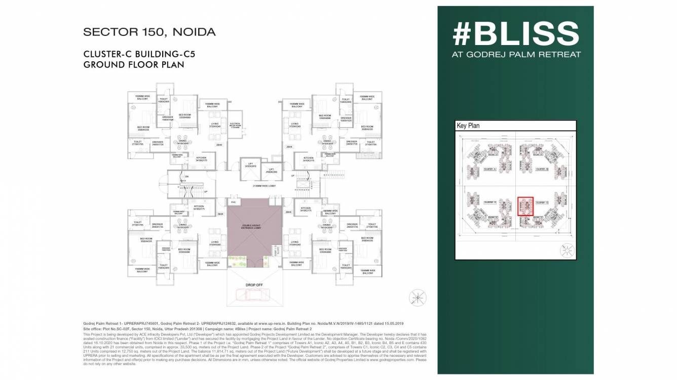  palm retreat 2 Tower C5 Cluster Plan