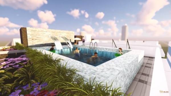  twin-bliss Swimming Pool