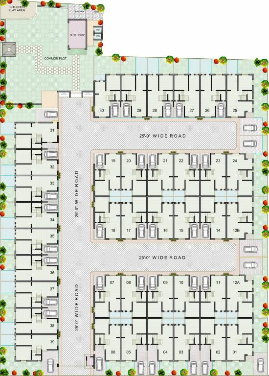  south park Layout Plan