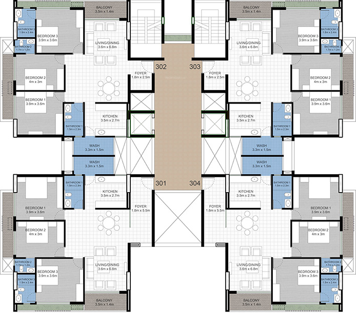 Images for Cluster Plan of Value Space Tower