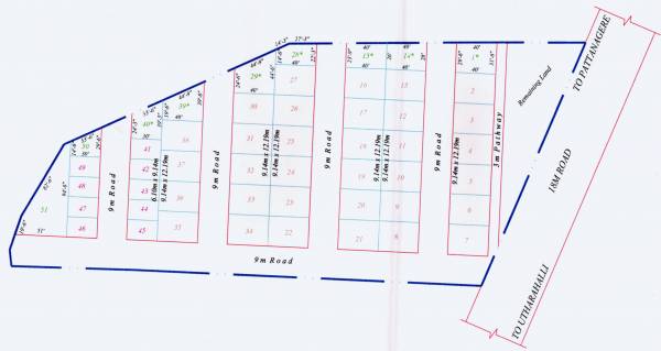 Images for Layout Plan of Taras Datri BBMP Plots