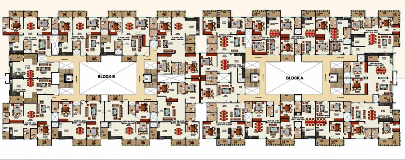 Images for Cluster Plan of VSPL Vaishnavi Mandara