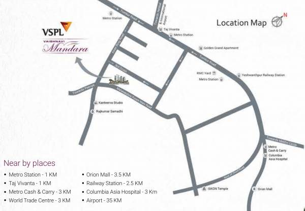 Images for Location Plan of VSPL Vaishnavi Mandara
