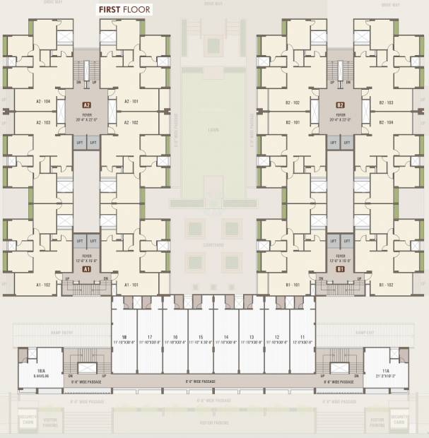 Images for Cluster Plan of Shakti Edifice