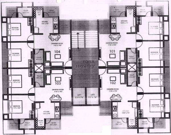 Images for Cluster Plan of Aditya Tapasvi Flora