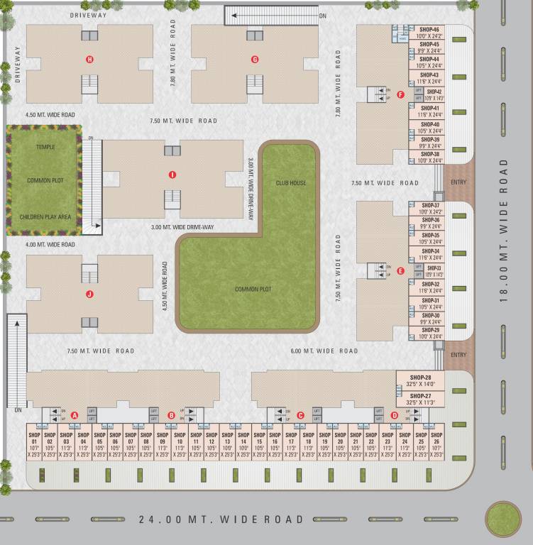 Images for Cluster Plan of Shreeji Shreedhar Sparsh