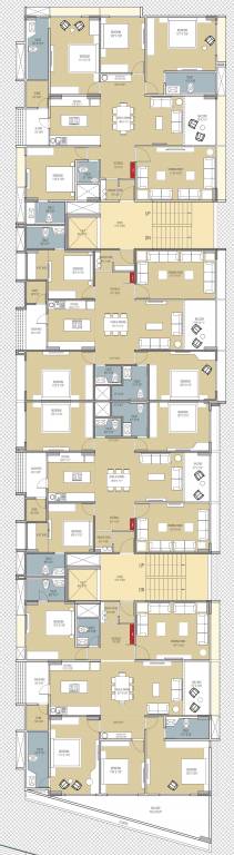 Images for Cluster Plan of Tirupati Shreeji Heights