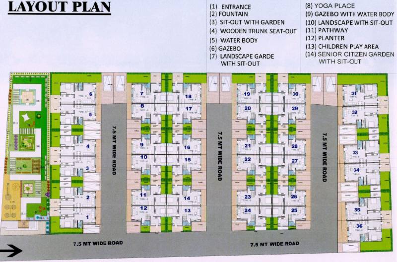 Images for Layout Plan of Riviera Green Bunglows
